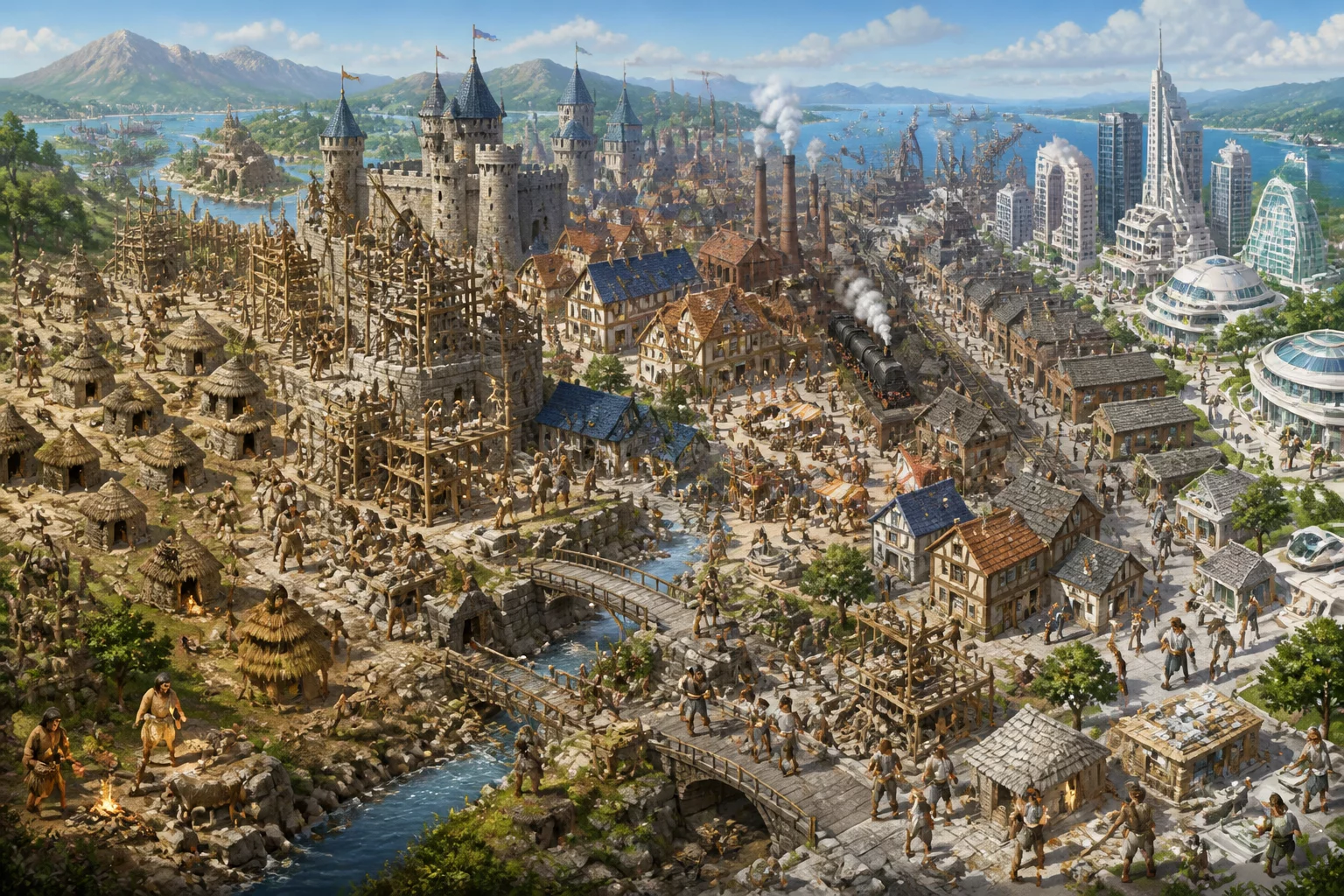 Forge of Empires editorial artwork